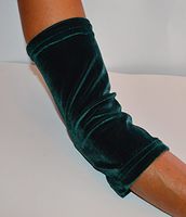 Picc line Cover Sleeve Velour (Small, Emerald)