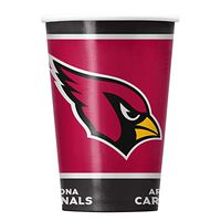 NFL Arizona Cardinals Disposable Paper Cups, Pack of 20