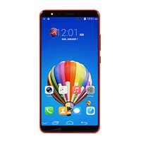 Meidexian888 Android 6.0 5.7" Unlocked HD Smartphone, 512MB +4GB 3800mAh GSM WiFi, Dual SIM Smart Cellphone US (Red)