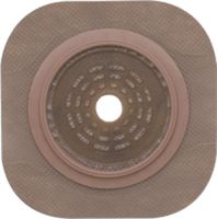 Hollister New Image Two-Piece Cut-to-Fit Flat FlexWear (Standard Wear) Skin Barrier with Floating Flange and Tape Border 3-1/2" Stoma Size (Box of 5 Each)