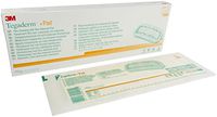 3M 3593 Tegaderm Plus Pad Film Dressing with Non-Adherent Pad - 3 1/2" X 13 3/4" - Box of 25