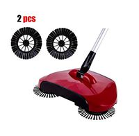 Yg-ct 360 Rotary Home Use Magic Manual Telescopic Floor Dust Sweeper With Adjustable Handle Mop Broom Sweeper Side Brush (color : Multi-colored)
