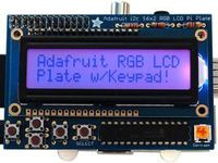 LCD and Keypad Kit, 16x2, RGB, Raspberry Pi