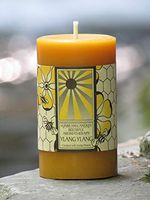 Sunbeam Candles Beeswax Ylang Ylang Aromatherapy Pillar – 2”x3”