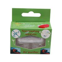 BestBrandS Relieve Snoring Nose Snore Stopping Breathing Apparatus Guard Sleeping Aid Mini Snoring Device Anti Snore Silicone (White with Box)