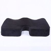 Orthopedic Gel Seating Cushion - Comfort U Type Ergonomics Memory Foam Coccyx Chair Cushion For Lower Back Portable Seat Pad For Office, Home, Car, Wheelchair 44.5X37.5X7