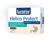 Lactoflor Helico Protect Probiotic with PYLOPASS which counteracts The Helicobacter Pylori Bacteria + Zinc-L-Carnosine