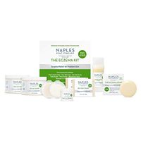 Naples Soap Eczema Treatment Kit - All Natural Eczema Relief and Psoriasis Treatment - Sensitive Skin Care Kit Provides Total Body Care for Reactive Skin Types