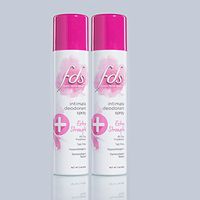 FDS Hypoallergenic Intimate Deodorant Spray, Extra Strength 2 Ounce (2-Pack)