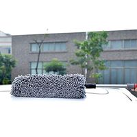 HEIFEN Dust Collector Microfiber Car Brush Dust Duster Sweeping Dust Wash Mop Cleaning Cleansing Fur Applicator for Bathroom, Kitchen,Office,Cobweb Duster and Baseboard Cleaner Mini Blind Duster