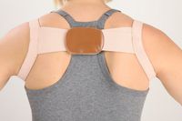 Bravo Elastic Figure 8 Clavicle Brace and Posture Correction Strap (Small)