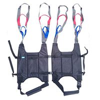 Full Body Patient Lift Sling,Padded Vest Lift Sling with Protects Chest and Back Support, Size Medium, 400Lb Capacity