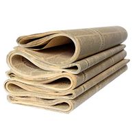 YeahiBaby Newspaper Gift Wrapping Paper Dry Flower Bouquet Gift Packaging Paper 20pcs