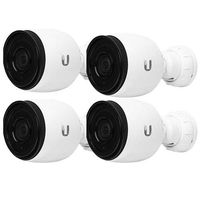 Ubiquiti UVC-G3-PRO UniFi 3X Optical Zoom Hybrid Cloud Technology Video G3 PRO Camera (4-Pack)