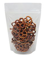 BAP 12 oz Clear Stand Up Pouch, Zip, No Valve (50 pcs)