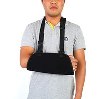 Arm Sling Brace with Shoulder Immobilizer Support for Womens and Mens Adjustable Split Strap for recovery Injured Arm, Wrist, Elbow, Shoulder Broken & Fractured Bones, Dislocation, Sprains, Strains &