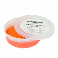 CanDo Microwavable TheraPutty Exercise Material, Orange: Soft, 6 oz