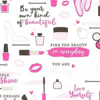 Be Your Own Kind of Beauty Motivational Print Tissue Paper for Gift Bags Wrapping 20 inch x 30 inch, Pack of 20