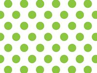 Pack Of 240, Lime Citrus Polka Dots Tissue Paper 20" X 30" Sheets Tissue Prints For Packaging， Made In Usa， 100% Recycled