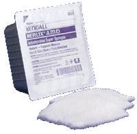 Kendall Healthcare Kerlix AMD Antimicrobial Island Dressing Super Sponge 6" L x 6-3/4" W Square Shape Sterile, Medium, 10''s in Rigid Tray (Box of 10 Each)