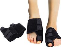 (Pair) Bunion Corrector Hallux Valgus Foot Brace Splint Pads | Toe Separator Straightener | Relief Aid Surgery Treatment (One Size)