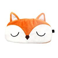 HXINFU Cute Fox Soft Sleeping Eye Mask For Kids Eye Night Mask Sleep Blindfold