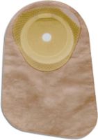 Hollister Premier One-Piece Closed-End Pouch with Integrated AF300 Filter, Oval Cut-to-fit Flat SoftFlex Skin Barrier and One Sided ComfortWear Panel 3" x 2-1/2" Stoma Opening (Box of 30 Each)
