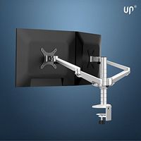 Magichold 360º Rotate Height Adjustable Duel Arm LCD Monitor,Tv Mount/stand/holder- 2 Arms That Hold 2 Monitors Upto 27"