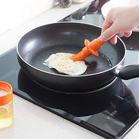 QJSDM Cleaning Sponge Dip Take Type Baking Barbecue Brush Multi Function Oil Removing Brush High Temperature Resistant Barbecue Brusher,Orange