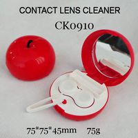 CK0910 Apple Shape 3D Color Contact Lens Cleaner (RED)