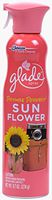 Glade Premium Air Freshener Spray - Picture Perfect - Sun Flower - Net Wt. 9.7 OZ (274 g) Per Can - One Can