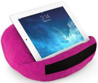 wBest HOTPINK Round Shape Tablet, iPad Reading Rest Pillow for e-reader, iPad Mini, iPad Air, iPad Air 2, iPad Pro 9.7" inch, iPad Mini 4, iPad 2/3/4, Samsung Galaxy Tablet, Kindle