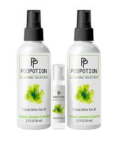 Poop Toilet Spray - Toilet Potpourri: PooPotion All-Natural Toilet Poo Spray, 2 Sprays Before Your #2, Bonus Pack with Travel Size Original