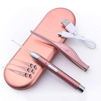 Ear Wax Removal Kit LED Illuminate Stainless Steel Ear Cleaning Tool Set,Cleaning Ear Care Tool,2Pcs/Set