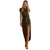 Maxi Dresses For Women 2019! Liraly Ladies Boho Long Dress Party Sundress(Army Green,US-4 /CN-S)