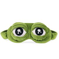 Meolin 3D Frog Sleep Mask Cartoon Sleeping Eye Cover Blinder