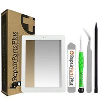 RepairPartsPlus iPad 2 Screen Replacement Glass Touch Digitizer Premium Repair Kit with Tools and Home Button (White)