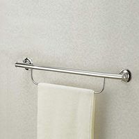 Byrhgood Stainless Steel Toilet Bathroom Handrail Bathroom Bathtub Old Handrail Towel Bar Anti-Slip Shatter-Resistant Handrail (Color : A)