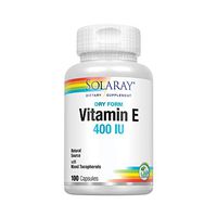Solaray Dry E 400 LU Capsules, 100 Count