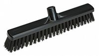 VIKAN Black Polyester Fine Sweeping Combo Floor Broom