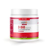 Simply Keto Nutrition DBHB Exogenous Ketones Best for Energy Pre Workout Keto Diet Support, Ketosis and Intermittent Fasting D Beta Hydroxybutyrate DBHB Salt (Fruit Punch…)