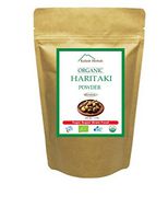 Organic Haritaki Powder - Kailash Herbals - USDA Certified Organic, 1/2 Pound - Terminalia chebula - Detoxification & Rejuvenation for Vata*