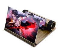HD Screen Magnifier,12" 3D Phone Screen Amplifier, Anti-Blue Radiation,Portable Home Cinema Cellphone Amplifier for All Smartphones