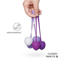 Skuleer - 5pcs Silicone Kegel Exercise Weight Training Kit for Women Pelvic Floor Exercises Bladder Control System