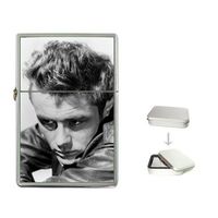 New Product JAMES DEAN THE ICON Flip Top Cigarette Lighter + free Case Box