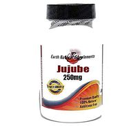 Jujube 250mg * 180 Capsules 100% Natural - by EarhNaturalSupplements