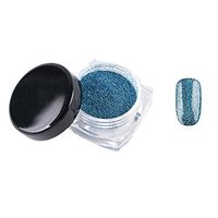 Nail Art Powder,Putars Fashion 2g/Box Rainbow Holographic Nail Powder Laser Chrome Nail Glitter (G)