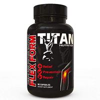 FLEXFORM Advance Joint Support Supplement- Glucosamine and Chondroitin with MSM and Turmeric to Relieve Joint Discomfort, Improve Flexibility, and Increase Mobility for Men and Women (90 Capsules)