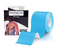 VANCIC Kinesiology Tape for Sport & Therapy, Uncut 2 Inch X16.4 Foot Roll,Waterproof Moisture-Resistant, Therapeutic Sports Tape for Muscle Injury and Recovery (Blue)