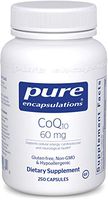Pure Encapsulations - CoQ10 60 mg - Hypoallergenic Coenzyme Q10 Supplement - 250 Capsules